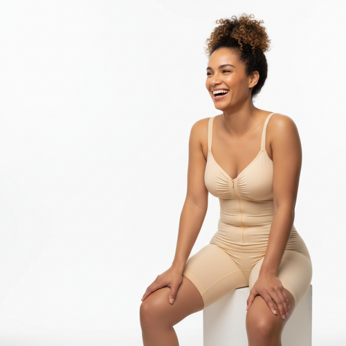 Tummy Control Bodysuit - High Waisted Butt Lift