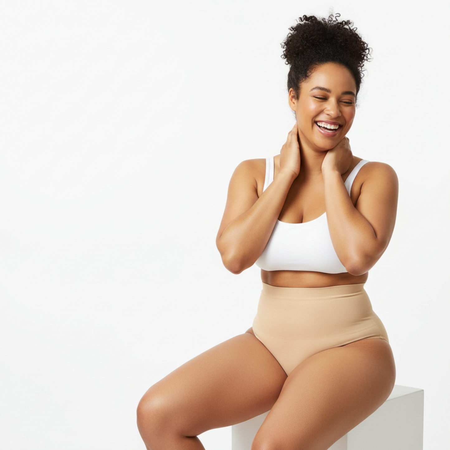 High-Waist Shaping Thong - Tummy Control & Butt Lift Shapewear