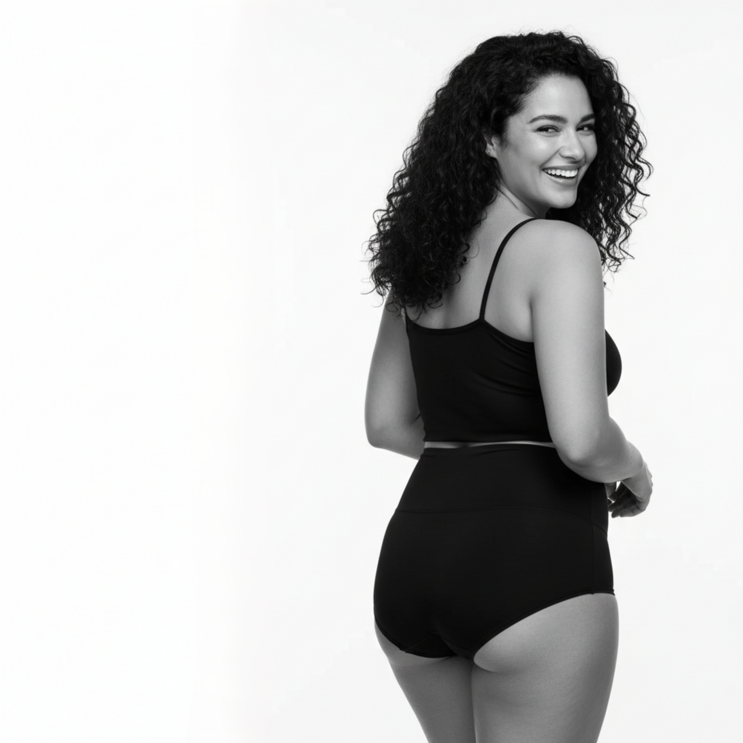 Cotton High-Waist Briefs - 4-Pack Multicolor Set