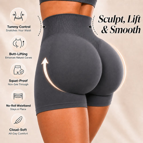 ContourLift High-Waist Sculpting Shorts
